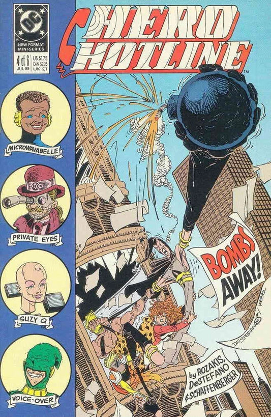1989 Hero Hotline #4 VF/NM; DC