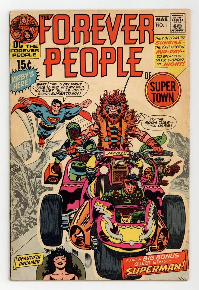 Forever People #1 -1971 1st full app. Darkseid