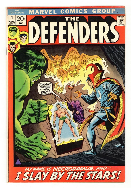 1972 Defenders #1 VF- 7.5