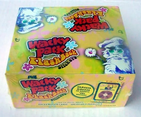 2008 WACKY PACKAGES FLASHBACK 1 SEALED BOX 24 PACKS 240 STICKERS