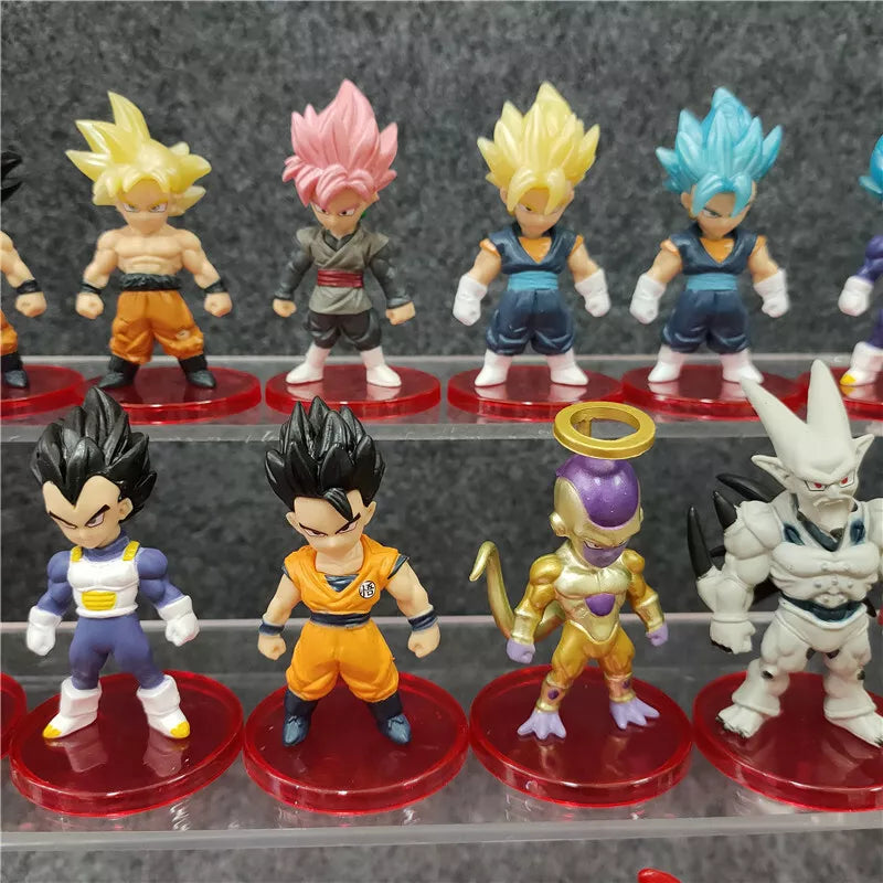 Dragon Ball Z Super Saiyan Son Goku Vetega Gotenks Collection Toys 21pcs/Set