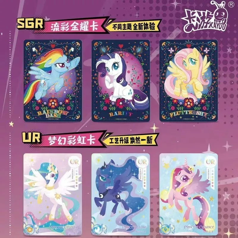 Kayou My Little Pony Series 6 Anime Official Collection Trading Card Booster Box