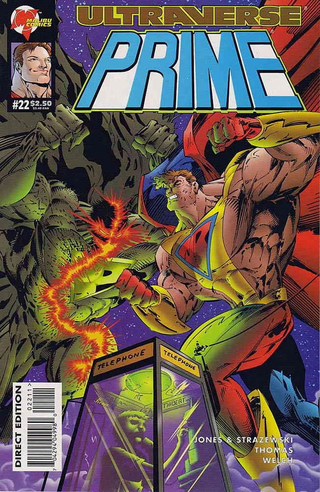 1995 Prime (Vol. 1) #22 VF/NM; Malibu | Ultraverse