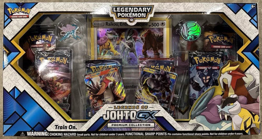 2018 Pokemon Legends Of Johto GX Premium Collection Box